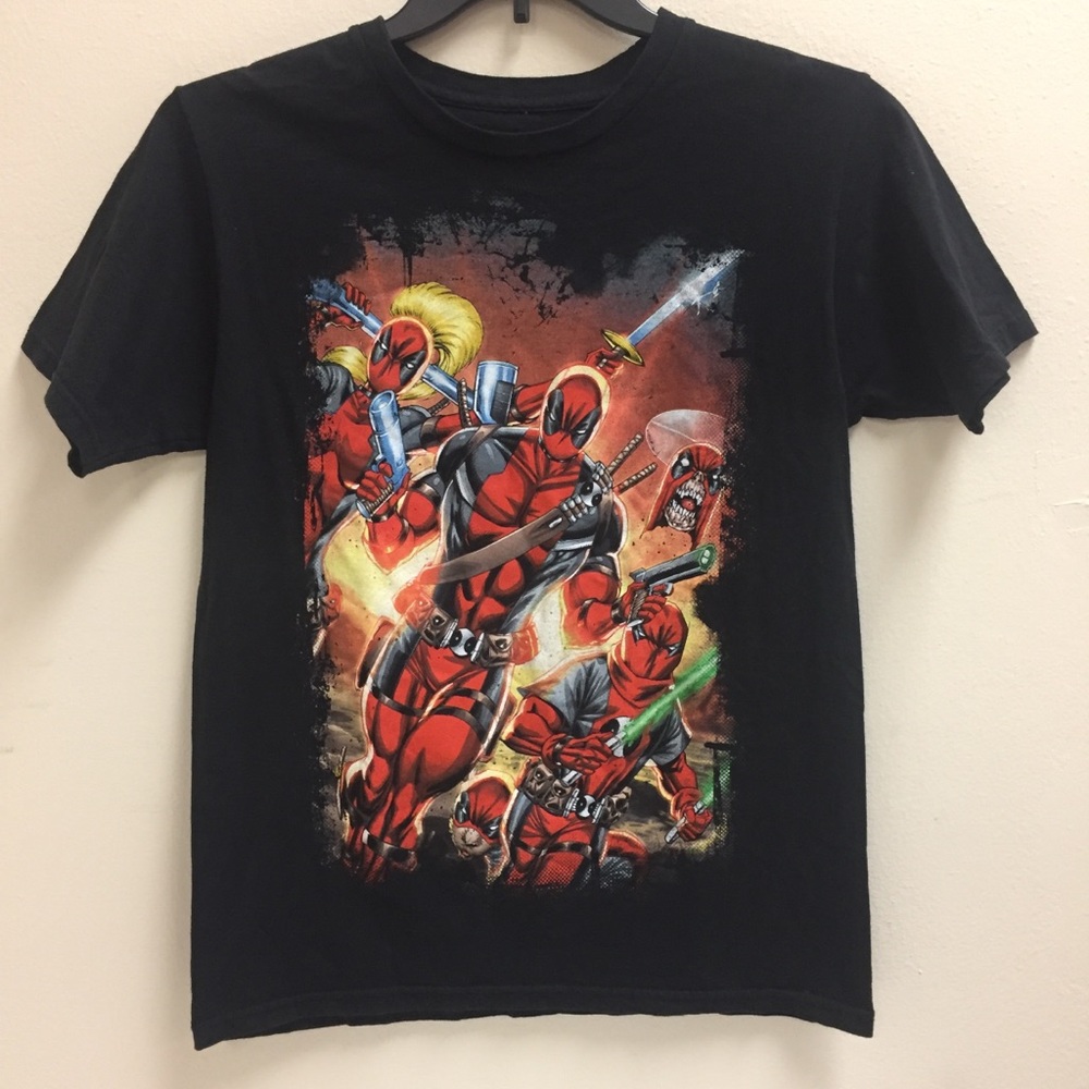 Deadpool comic shirt